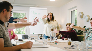 Klienten üben Stop-Sagen