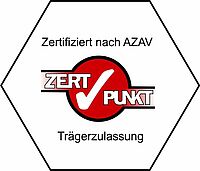 Logo Zertifzioziert nach AZAV ZERTPUNKT