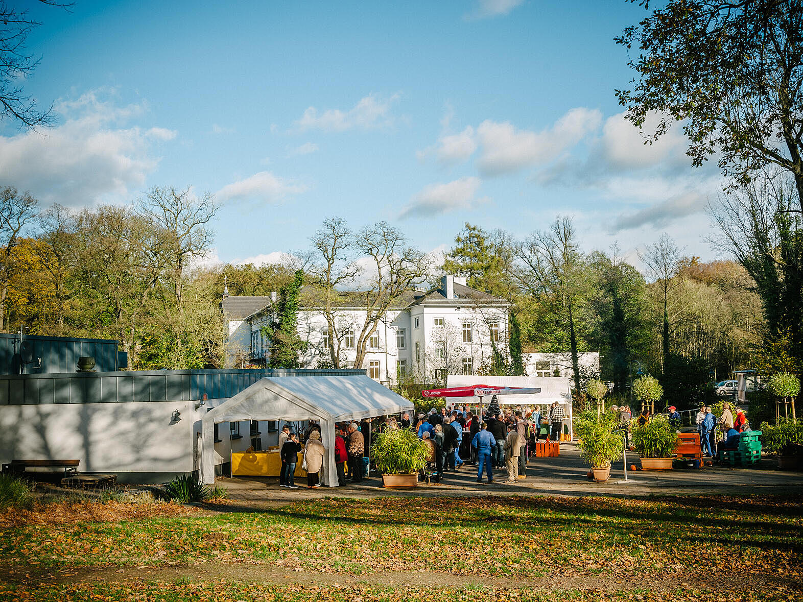 Eine Veranstaltung im Herbst 