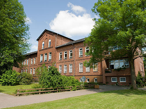 Das Haus Huckfeld von außen 