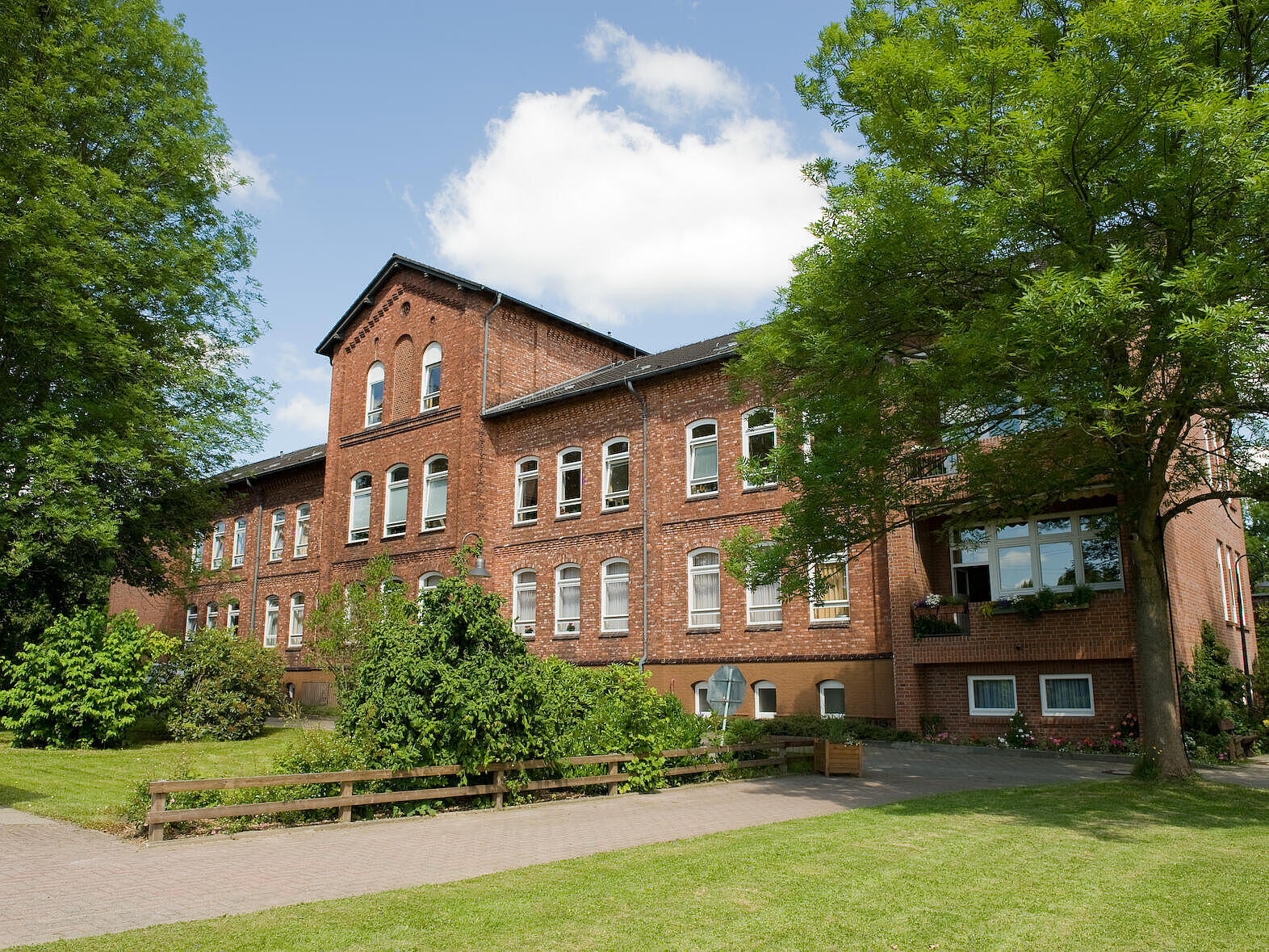 Das Haus Huckfeld von außen 