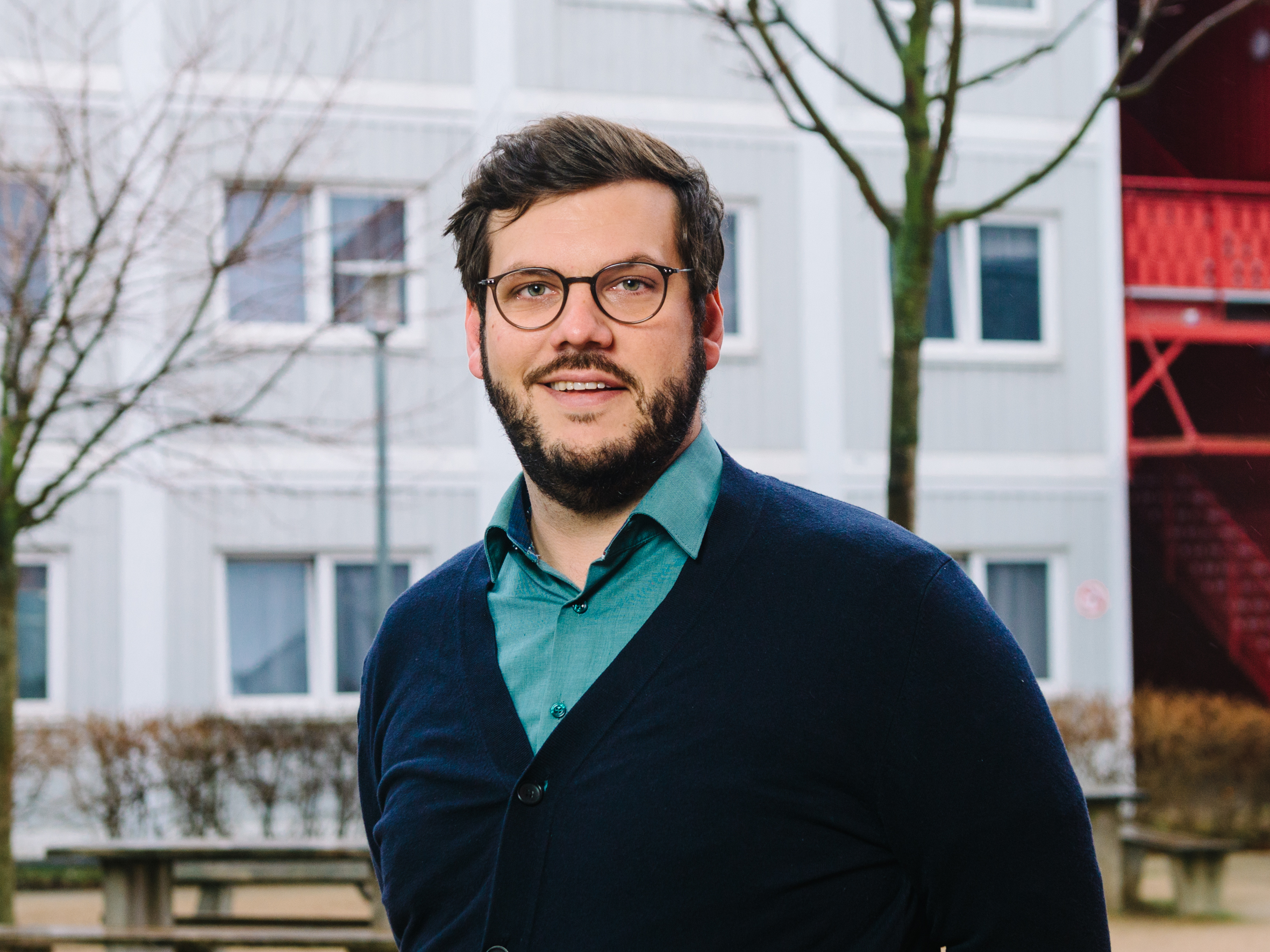 Portrait von einem jungen Mann 